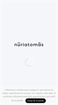 Mobile Screenshot of nuriatomas.com